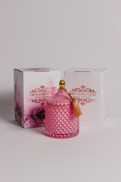 XL Size Candle, 470 g OUD WOOD PINK