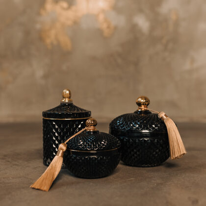 Ornamental Lux Candle Black Edition